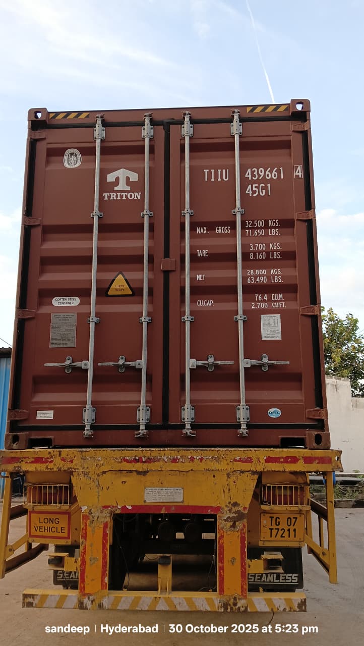 Shipment Container 3